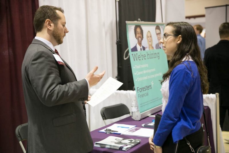 Career fairs hosted by Career and Professional Development at Virginia