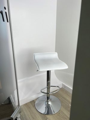 chair inside the iris photo booth